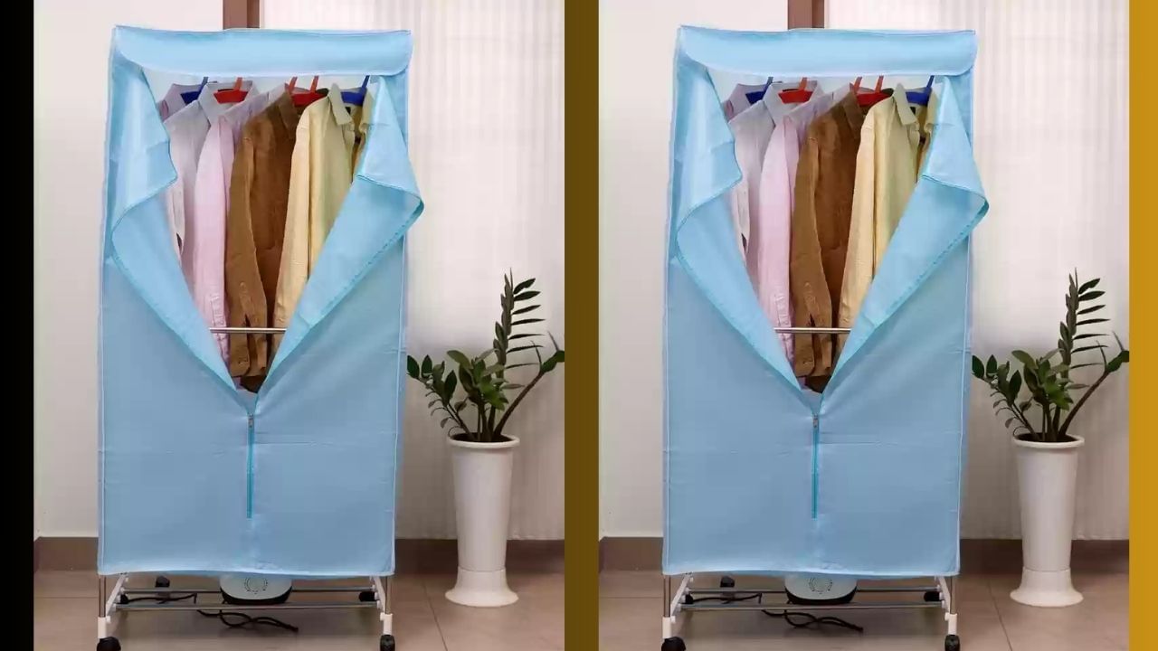 Xpressdryr Aurate Portable Cloth Dryer : તમે આ ડ્રાયરને ફક્ત ઘરે જ નહીં પરંતુ મુસાફરી દરમિયાન તમારી સાથે ક્યાંય પણ લઈ શકો છો. આ મુસાફરી માટે ખૂબ જ ઉપયોગી ગેજેટ છે અને તેને હેરફેર કરવું કંઈ જ મુશ્કેલ નથી. તેનું નાનું કદ તેને વધુ ખાસ બનાવે છે. તેના વજનની વાત કરીએ તો તેનું વજન માત્ર 2.5 કિલો છે. તમારે તેના પર કપડાં સૂકવવા અને ઉપયોગ કરવા માટે કોઈ અલગ સ્ટેન્ડની જરૂર પડશે નહીં. આ પોતે એક સ્ટેન્ડ છે.
