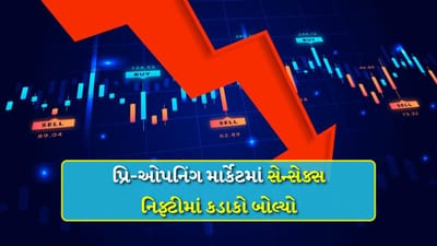 Share Market Breaking News : ભારતીય શેર બજાર કડડડભૂસ, પ્રિ-ઓપનિંગ માર્કેટમાં સેન્સેક્સ નિફ્ટીમાં કડાકો બોલ્યો