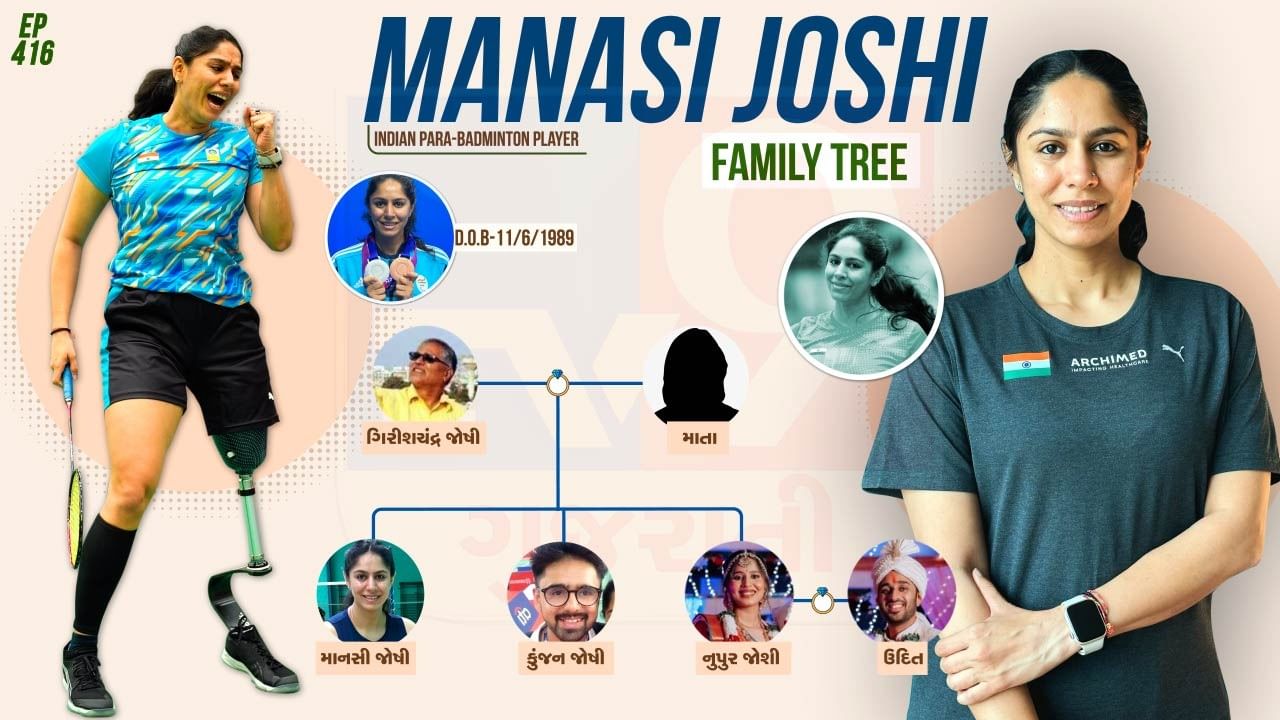 Paris Paralympic 2024 Para Badminton Player Manasi Joshi family tree