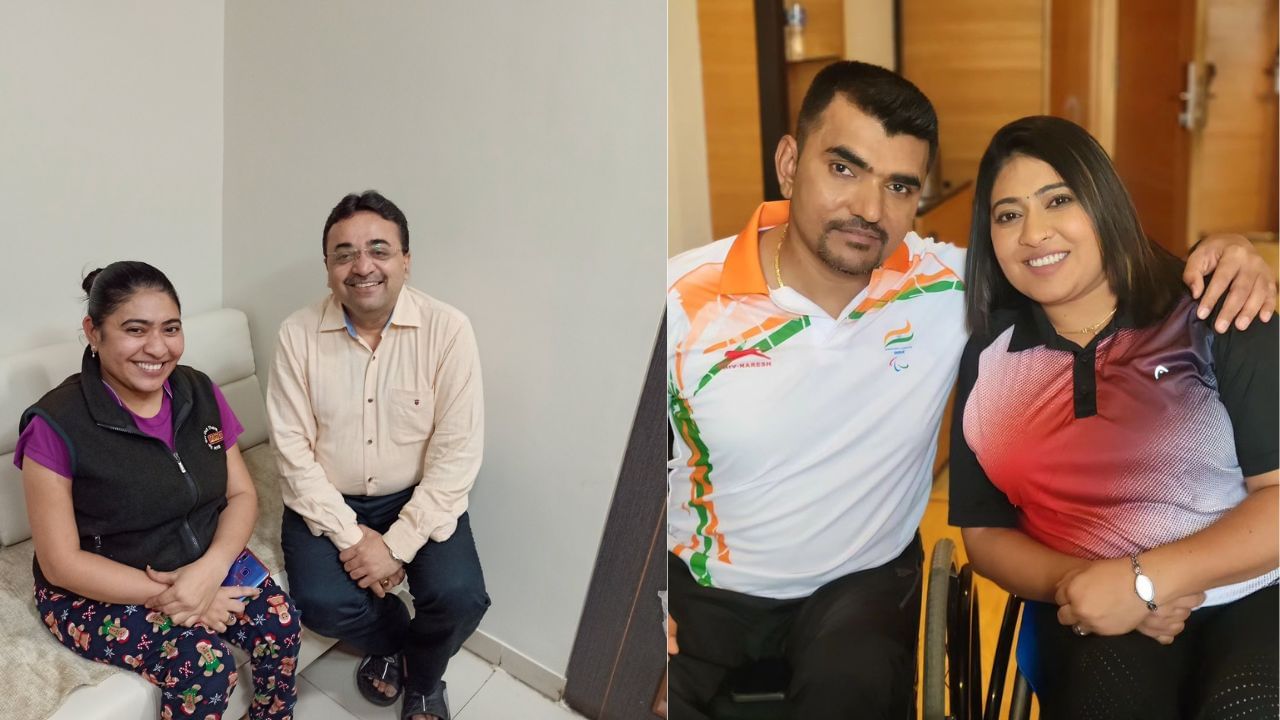 Paris Paralympics 2024 Para table tennis player Sonalben Patel family Tree (4)