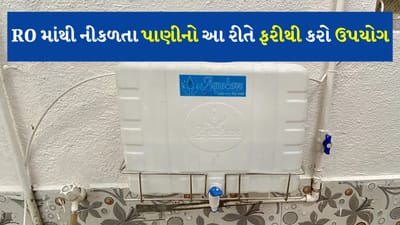 RO Waste Water Uses : જીવંત રહેવા માટે પાણી હોવું ખૂબ જ જરૂરી છે. એટલા માટે લોકો આરઓ વોટર પ્યુરીફાયરનો ઉપયોગ કરે છે. આજકાલ દરેક ઘરમાં આરઓ વોટર પ્યુરીફાયર સામાન્ય બની ગયું છે. શુદ્ધ પાણી પીવું જરૂરી છે પરંતુ શું તમે જાણો છો કે પાણીને શુદ્ધ કરવા સિવાય RO મોટી માત્રામાં પાણીનો બગાડ પણ કરે છે.
