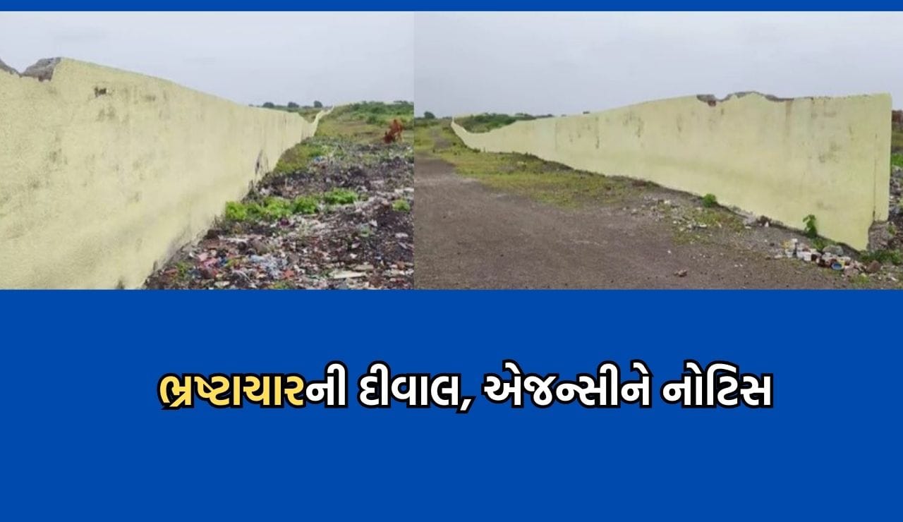 સાવરકુંડલામાં ડમ્પિંગ સાઈટની દીવાલમાં ભ્રષ્ટાચાર આચરનાર એજન્સીને પાલિકાએ ફટકારી નોટિસ - Video સાવરકુંડલામાં ડમ્પિંગ સાઈટની દીવાલમાં ભ્રષ્ટાચાર આચરનાર એજન્સીને પાલિકાએ ફટકારી નોટિસ - Video