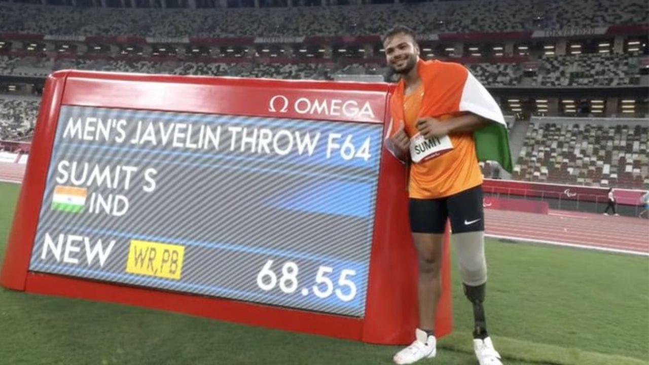 Paris Paralympics 2024 : સુમિત અંતિલ કુસ્તીબાજ બનવા માંગતો હતો ...