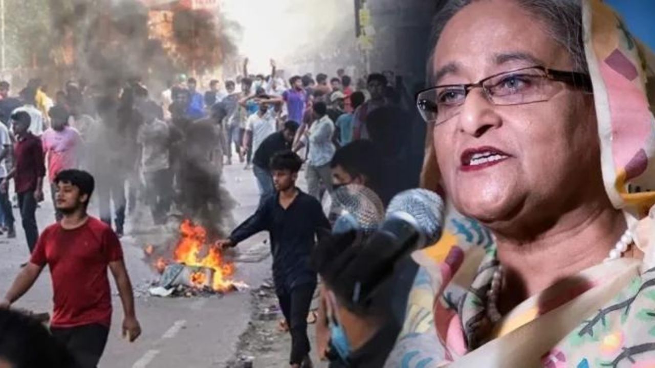 Violence erupts again in Bangladesh, demands for Sheikh Hasina's resignation, indefinite curfew imposed in the country