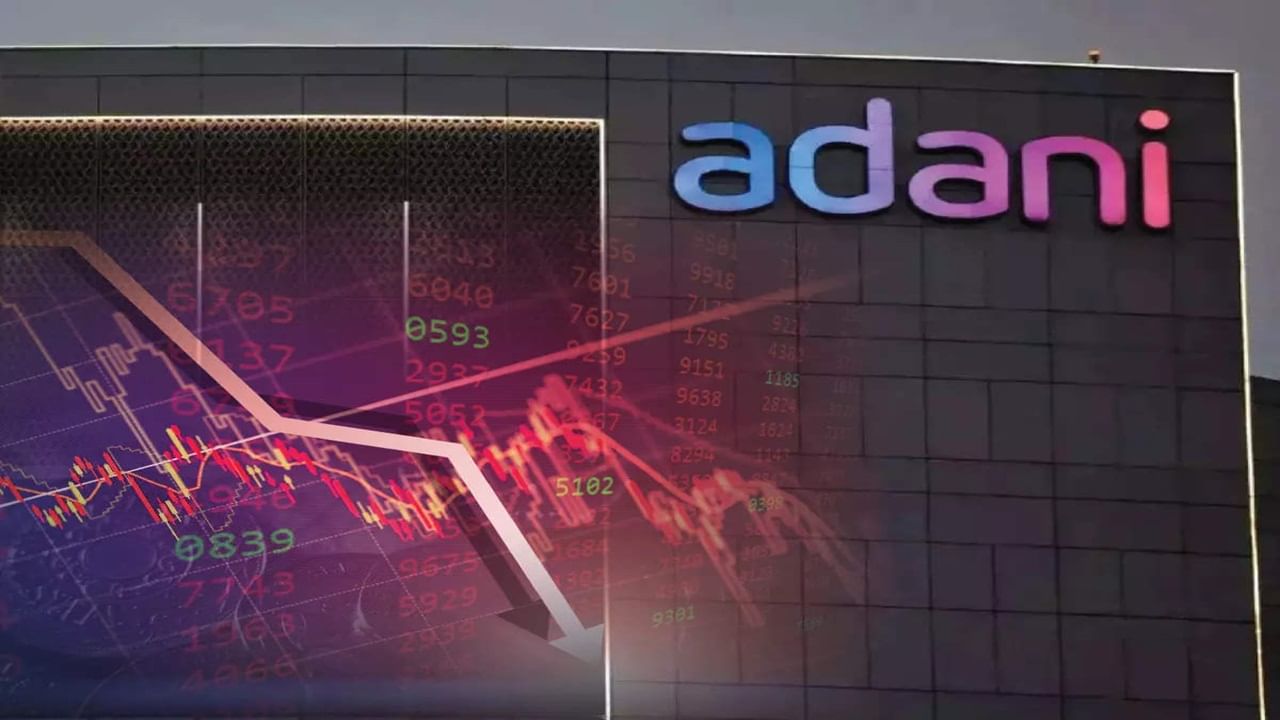 adani share price down