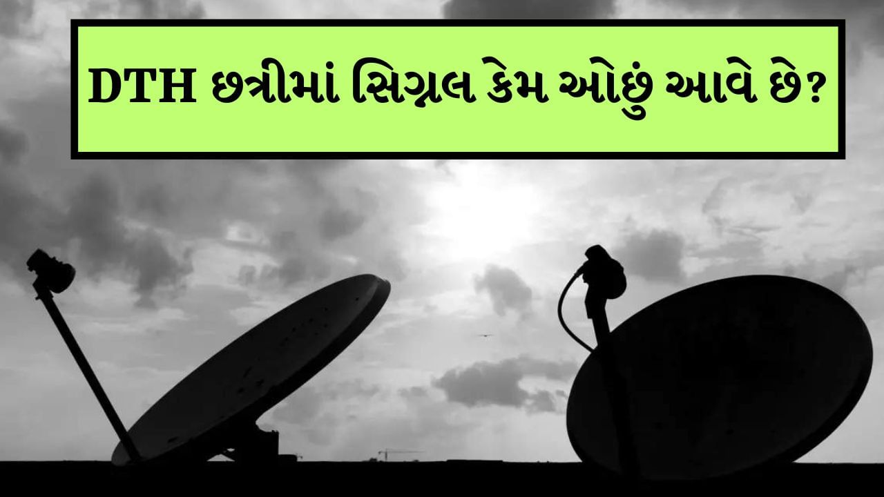 જરા વિચારો, તમે ટીવી પર તમારી મનપસંદ સિરિયલ જોઈ રહ્યા છો અને વચ્ચે જ સિગ્નલ નીકળી જાય છે. વરસાદના દિવસોમાં આવી સમસ્યાઓ વારંવાર સર્જાય છે. પરંતુ કેટલાક કિસ્સાઓમાં આ ટાળી શકાય છે. અહીં અમે તમને DTH સિગ્નલને કેવી રીતે સુધારી શકાય તે વિશે જણાવી રહ્યા છીએ.
