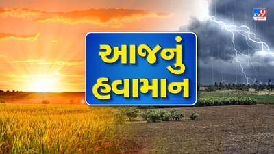 આજનું હવામાન : ગુજરાતના અનેક વિસ્તારોમાં ભારે વરસાદની આગાહી, જુઓ Video
