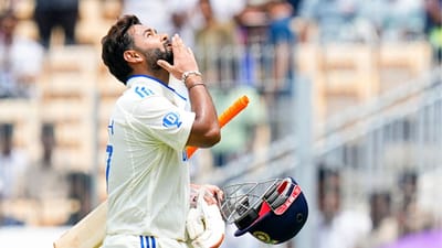 IND vs BAN : ચેન્નાઈ ટેસ્ટમાં ઋષભ પંત નર્વસ હતો અને કોઈ રિસ્ક લેવા માંગતો ન હતો