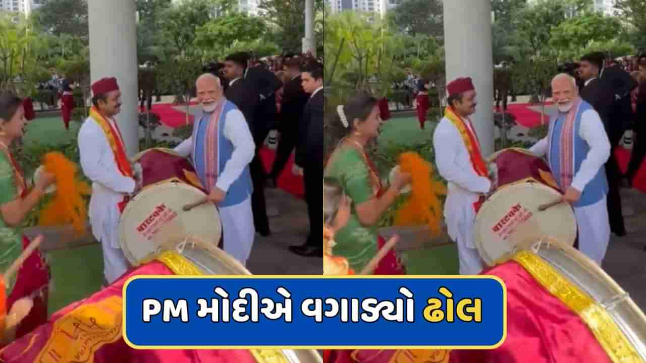 સિંગાપોરમાં PM મોદીનું શાનદાર સ્વાગત, PM મોદીએ ઢોલ વગાડી ભારતીયોનો વધાર્યો ઉત્સાહ