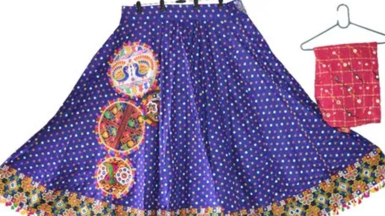 blue choli