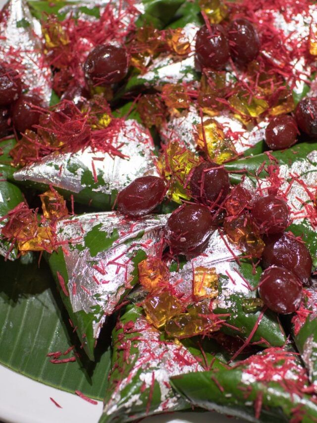 Paan : મીઠા પાનમાં આવતી આ 5 વસ્તુઓ સ્વાસ્થ્ય માટે વરદાન છે