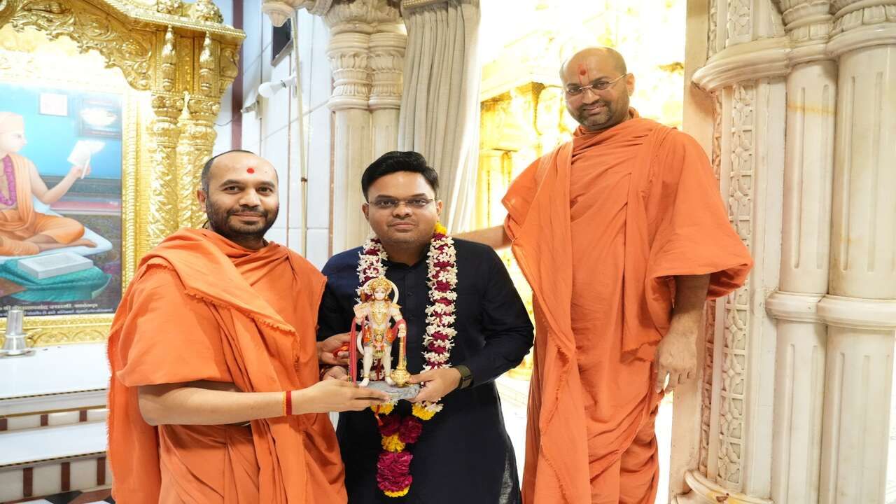 jay shah visit salangpur hanumanji temple (1)