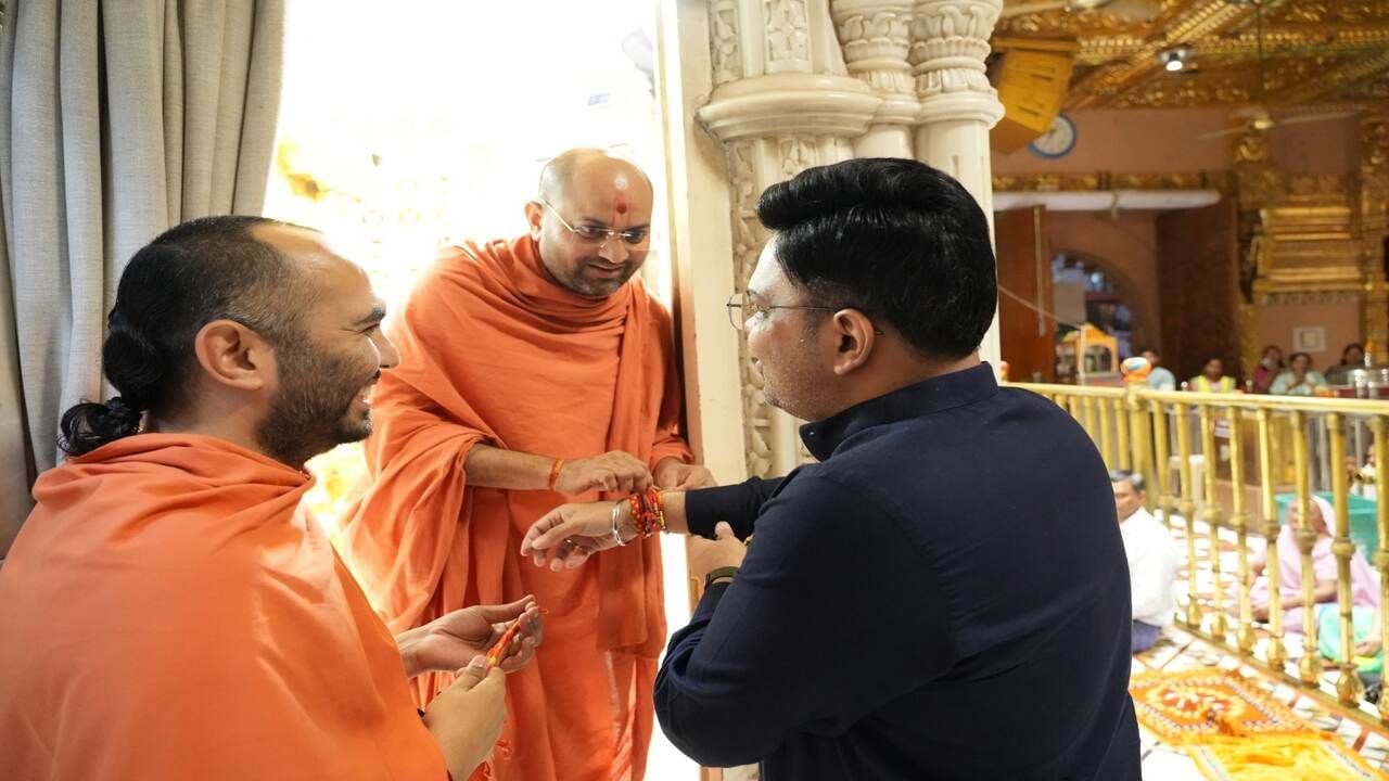 jay shah visit salangpur hanumanji temple (2)