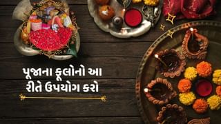 Diwali Tips : પૂજામાં ચઢાવવામાં આવતા ફૂલોનો આ રીતે ફરી ઉપયોગ કરો, ટિપ્સ જાણ્યા પછી તમે પણ કહેશો ખુબ સુંદર