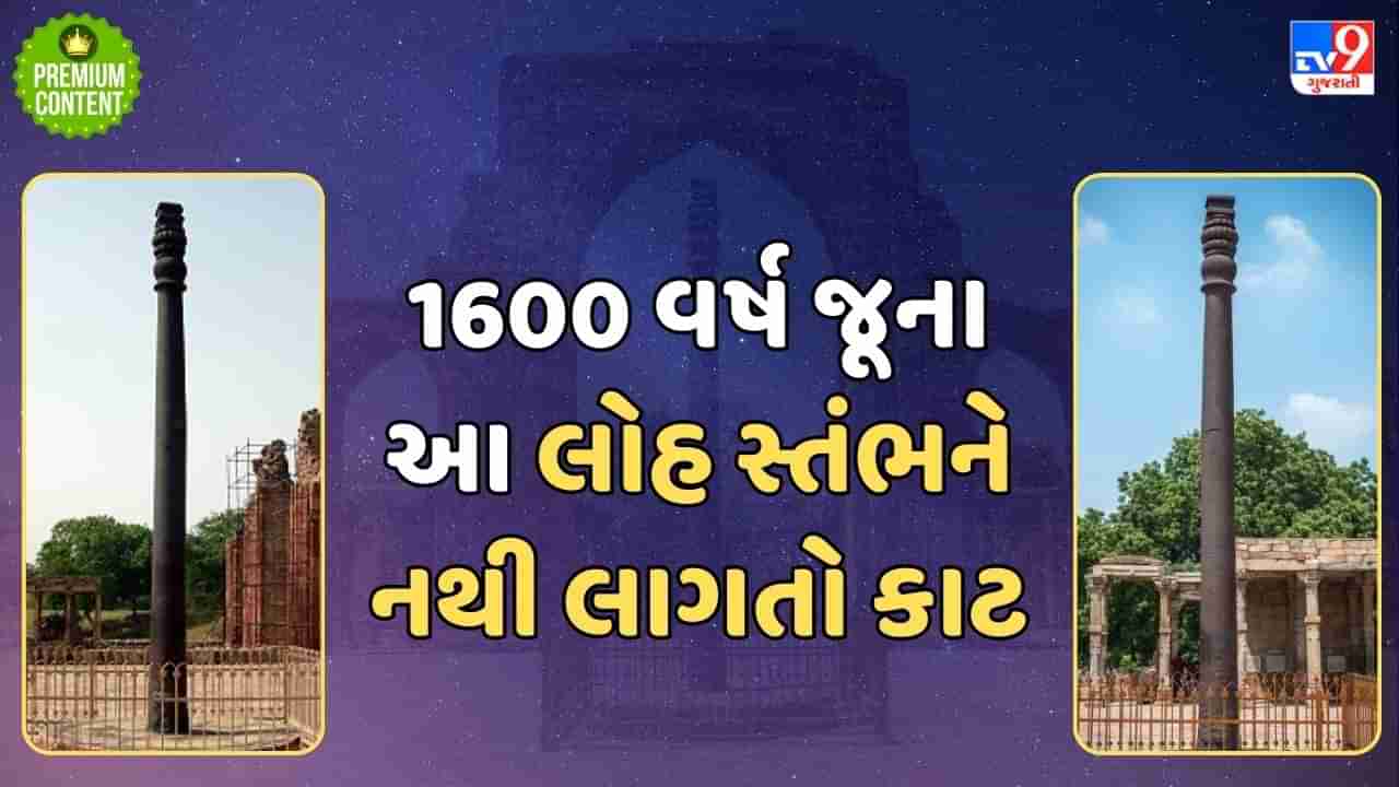 દિલ્હીના 1600 વર્ષ જૂના લોહ સ્તંભનું રહસ્ય, આજદિન સુધી નથી લાગ્યો કાટ, કારણ છે ચોંકાવનારું