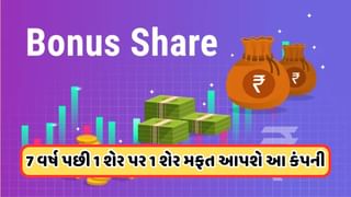 Bonus Share : 7 વર્ષ પછી ફરીથી બોનસ શેર આપી રહી છે આ કંપની, જાણો રેકોર્ડ ડેટ, 1 શેર પર મળશે 1 શેર ફ્રી