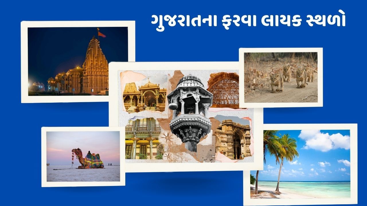 ધીમે ધીમે ચોમાસાની વિદાય થઈ રહી છે, અને શિયાળાની ઋતુની શરુઆત થશે. આ દરમિયાન પ્રવાસીઓ ગુલાબી ઠંડીનો આનંદ માણવા માટે બેગ ભરીને ઉપડી જતા હોય છે. તો આજે તમને ગુજરાતમાં ફરવા લાયક કેટલાક સ્થળો વિશે જણાવીશું.