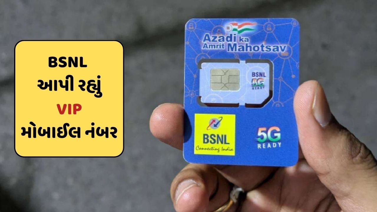 BSNL આપી રહ્યું છે તમારી પસંદગીનો VIP મોબાઈલ નંબર, જાણો કેવી રીતે કરશો અરજી