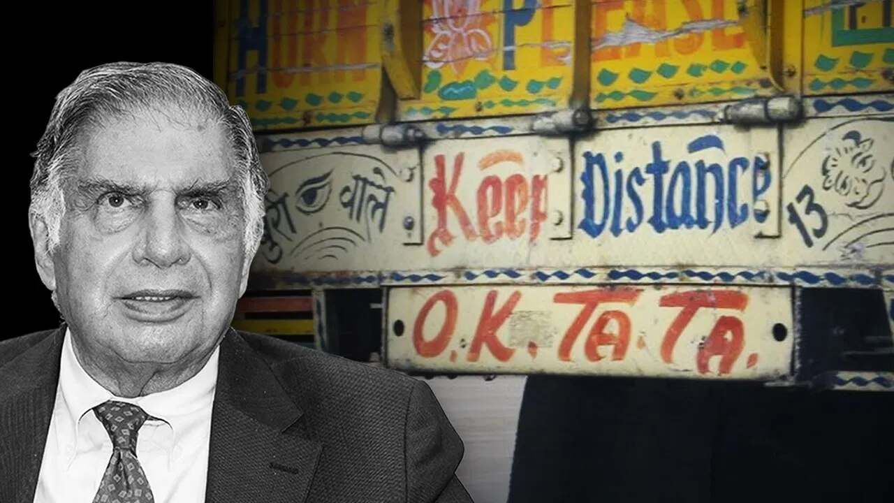 Ratan Tata Death : ટ્રકની પાછળ 'OK Tata' કેમ લખવામાં આવે છે, તેનો અર્થ શું છે ?