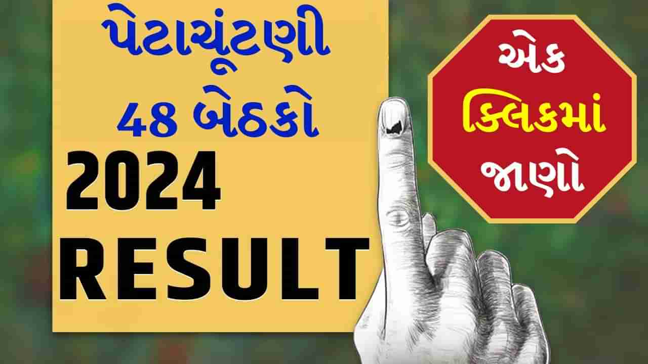 પેટાચૂંટણી : ગુજરાત-UPમાં ખીલ્યું કમળ, વાયનાડ અને નાંદેડમાં કોંગ્રેસની જીત, જાણો 48 બેઠકોના પરિણામો