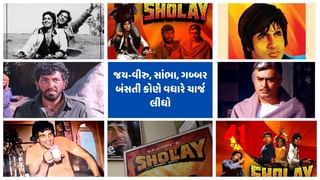 Sholay Cast Fees : જય-વીરુથી લઈને ગબ્બર-બસંતી સાંભા કોણે સૌથી વધારે ફી લીધી હતી જાણો