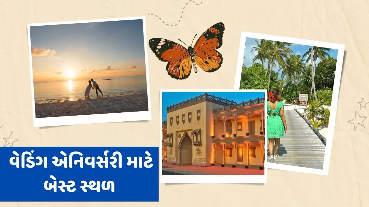 લગ્ન બાદ પહેલી એનિવર્સરી કપલ માટે ખુબ ખાસ હોય છે. પહેલી એનિવર્સરીને કપલ સ્પિશયલ રીતે સેલિબ્રેટ કરવા માંગે છે. કેટલાક કપલ ફરવા માટે જાય છે, તો કેટલાક એકબીજાને સરપ્રાઈઝ આપે છે. તો આજે અમે તમને પહેલી વેડિંગ એનિવર્સરી સેલિબ્રેટ કરવા માટે ફરવાનો પ્લાન બનાવી રહેલા કપલ વિશે વાત કરીશું, તેઓ ગુજરાતમાં આવેલા રોમેન્ટિક સ્થળ પર વેડિંગ એનિવર્સરી સેલિબ્રેટ કરી શકે છે.