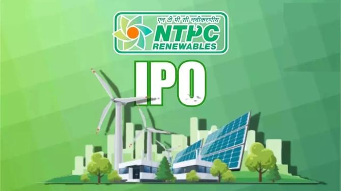 NTPC Green Energy - 3.24% પ્રીમિયમ પર લિસ્ટ થયો IPO