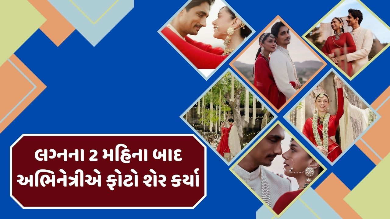 અદિતિ-સિદ્ધાર્થે આ વર્ષ માર્ચ મહિનામાં સગાઈ કરી હતી. ત્યારબાદ સપ્ટેમ્બર મહિનામાં લગ્નના બંધનમાં બંધાયા હતા. બીજી વખત સિદ્ધાર્થની દુલ્હન બની છે. આમ તો બંન્ને સ્ટારના આ બીજા લગ્ન છે.