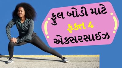 Full Body Workout : જો તમારે સ્વસ્થ રહેવું હોય તો દરરોજ કસરત કરો. વ્યાયામ કરવાથી ઘણી બીમારીઓનું જોખમ ઘટી જાય છે. આ ઉપરાંત આ આપણા શરીરને પણ એક્ટિવ રાખે છે. આજકાલ ખરાબ ખાનપાન અને બગડેલી લાઈફસ્ટાઈલના કારણે મોટાભાગના લોકો સ્થૂળતાનો શિકાર બની રહ્યા છે. ફિટ અને સ્વસ્થ રહેવા માટે વર્કઆઉટને તમારી દિનચર્યાનો એક ભાગ બનાવવો મહત્વપૂર્ણ છે.