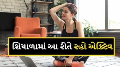ઋતુ કોઈ પણ હોય સ્વસ્થ અને ફિટ રહેવા માટે કસરત કરવી ખૂબ જ જરૂરી છે. પરંતુ ઠંડા વાતાવરણમાં વર્કઆઉટ કરવામાં ખૂબ જ આળસ લાગે છે. આ ઋતુમાં રજાઇ ઓઢીને બેસવાનું દરેક વ્યક્તિને ગમે છે. પરંતુ ફિટ રહેવા માટે પોષણયુક્ત આહાર અને શરીરને એક્ટિવ રાખવા માટે કસરત કરવી ખૂબ જ જરૂરી છે. જો તમને ઘરથી દૂર પાર્ક કે જીમમાં કસરત કરવા જવાનું મન ન થતું હોય તો તમે ઘરે જ કેટલીક પ્રવૃત્તિઓ કરી શકો છો.