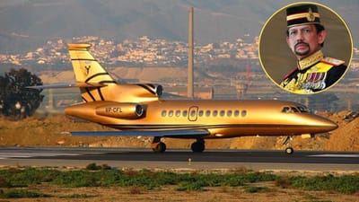 એક કે બે નહીં, આ રાજા પાસે 7 હજારથી વધુ કાર છે. આ ઉપરાંત તેમની પાસે સોનાથી જડેલું પ્રાઈવેટ જેટ છે. આ રાજા હીરા અને સોનાના વાહનમાં મુસાફરી કરે છે. 