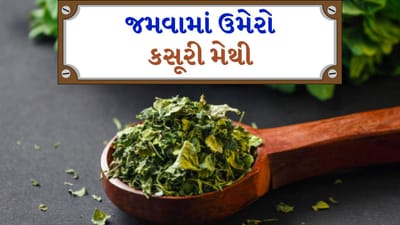 Kasuri Methi Benefits : કસૂરી મેથી ભારતીય રસોડાનો એક ખૂબ જ ખાસ મસાલો છે. જેનો ઉપયોગ કેટલીક ખાસ વાનગીઓમાં થાય છે. તેનાથી ભોજનનો સ્વાદ બમણો થાય છે અને ખાવાની સુગંધ વધે છે.

