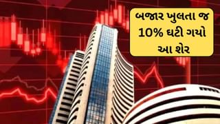 Share Market Update : માર્કેટ ખુલતા જ 10% ઘટી ગયો આ શેર ! નિફ્ટી 24,700ની નીચે, ઘટાડા સાથે ખુલ્યું શેરબજાર