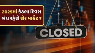 Stock Market Holiday : વર્ષ 2025માં કેટલા દિવસ બંધ રહેશે શેર માર્કેટ ? 1 જાન્યુઆરીએ માર્કેટ બંધ રહેશે કે ચાલુ ?