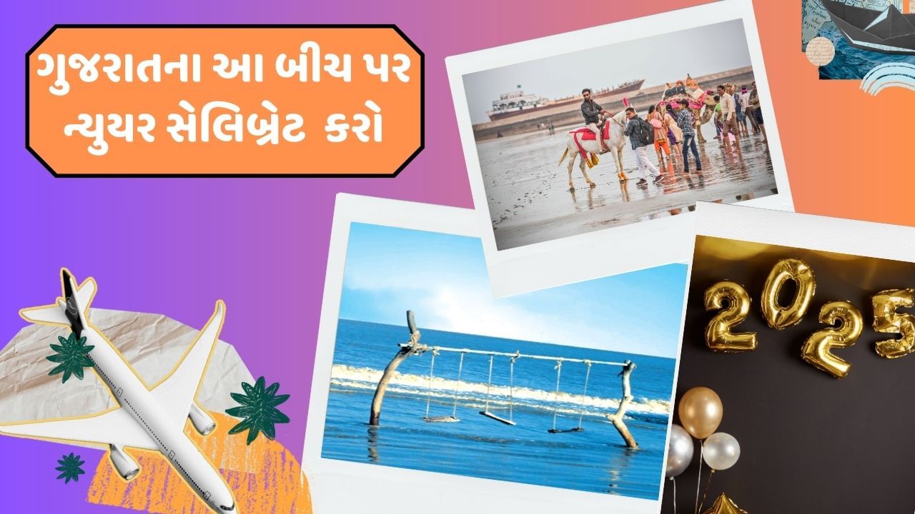 ગુજરાતના દરિયાકિનારાની સુંદરતા અને આસપાસના પ્રકૃતિના નયનરમ્ય નજારા પ્રવાસીઓને આકર્ષે છે, તો ચાલો જાણીએ અહીંના પ્રખ્યાત દરિયાકિનારા વિશે જાણીએ. જ્યાં તમે ન્યુયર સેલિબ્રેટ કરવાનો પ્લાન બનાવી શકો છો.