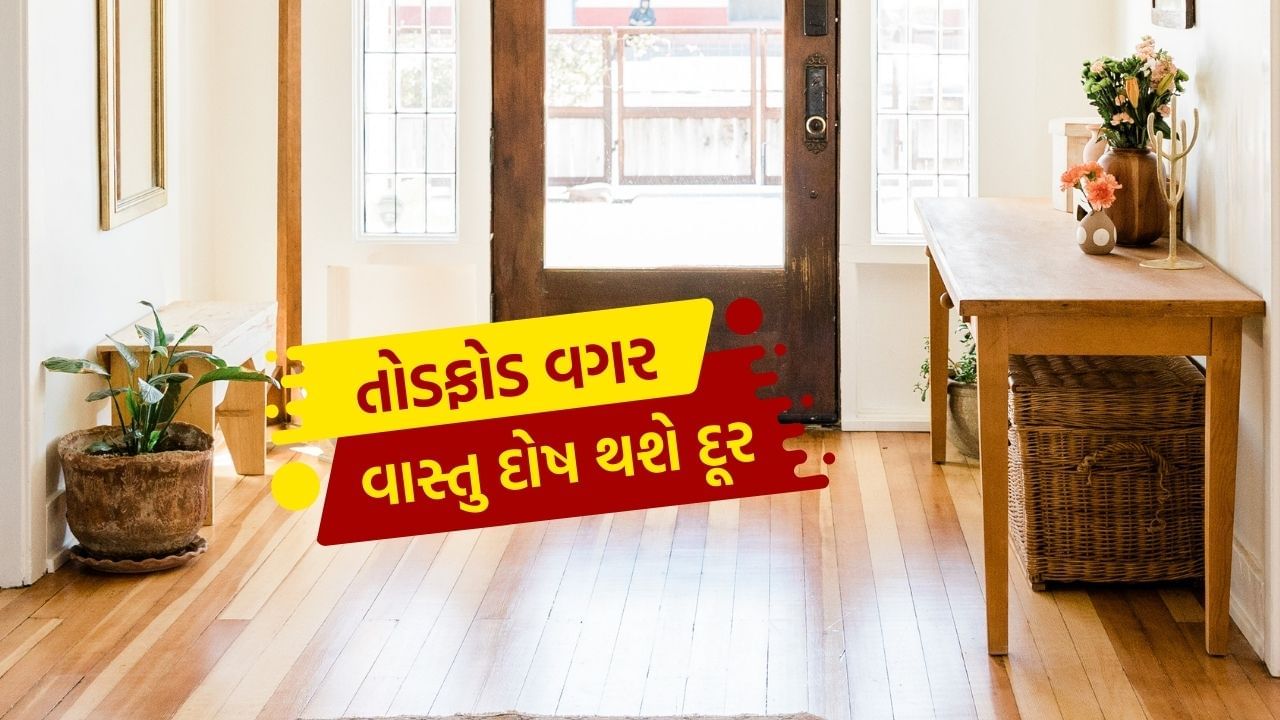 જો તમે ઘરના વાસ્તુ દોષોને કોઈ નુકસાન પહોંચાડ્યા વિના છુટકારો મેળવવા માંગો છો, તો કેટલાક ઉપાય તમારા માટે ખૂબ જ મદદરૂપ થશે.