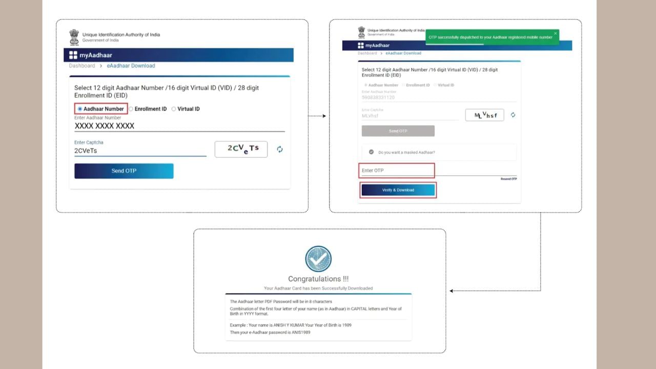 તમારા નામે નકલી બેંક એકાઉન્ટ ચાલી રહ્યું છે કે કેમ તે જાણો અહી. : સૌથી પહેલા અહીં તમારે My Aadhaar પર ક્લિક કરીને Aadhaar Services પર ક્લિક કરવાનું રહેશે. પછી તમારે ચેક આધાર/બેંક લિંકિંગ સ્ટેટસ પર ક્લિક કરવાનું રહેશે. તેના પર ક્લિક કરતાની સાથે જ તમારી સામે એક નવું પેજ ખુલશે.