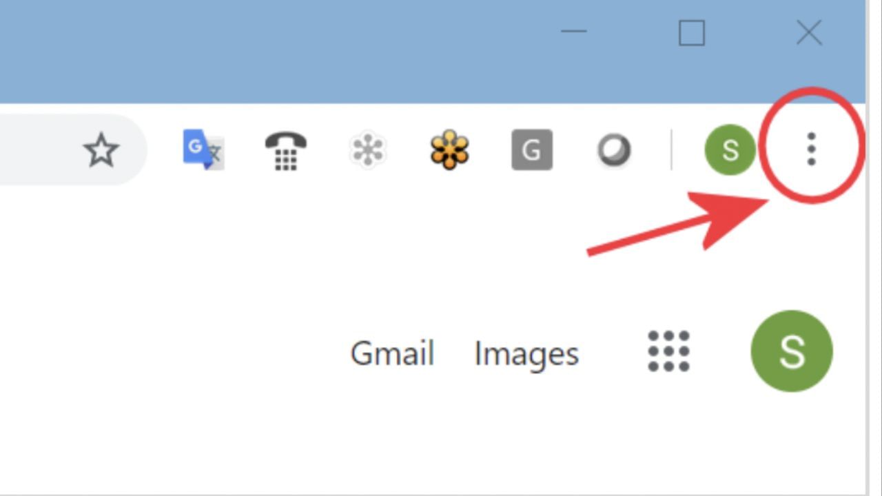 સૌ પ્રથમ તમારા Google Chrome બ્રાઉઝર પર જાઓ. ત્રણ બિંદુઓ પર ક્લિક કર્યા પછી, તમારી સામે ઘણા વિકલ્પો ખુલશે.