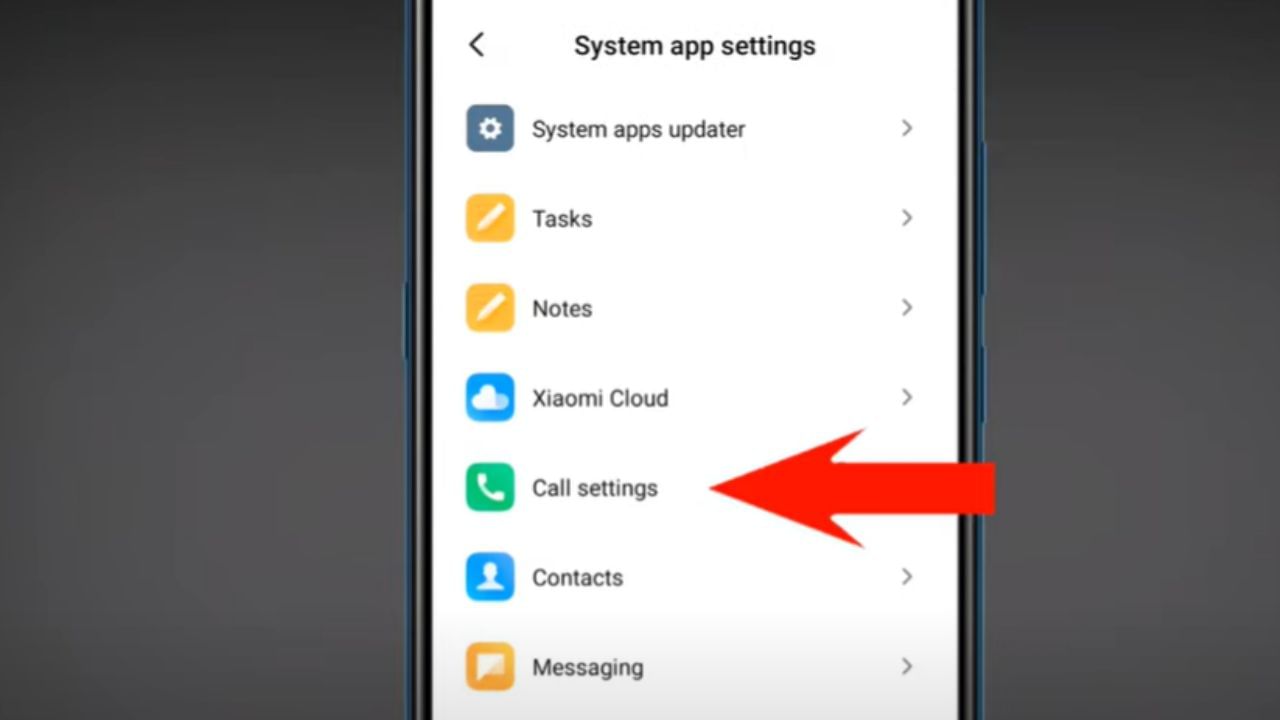 સેટિંગ્સમાં ગયા પછી તમારે તમારા ફોનમાં કોલ સેટિગ્સનો ઓપ્શન શોધવાનો રહેશે. કેટલાના ફોનમાં આ કોલ સેટિંગ્સ ઓપ્શન appમાં મળી શકે છે. જે તમે appના ઓપ્શન પર ક્લિક કરશો તો તમને system app settingsનું ઓપ્શન મળશે. તેના પર ક્લિક કરતા જ તમને call settingsનું ઓપ્શન દેખાશે.