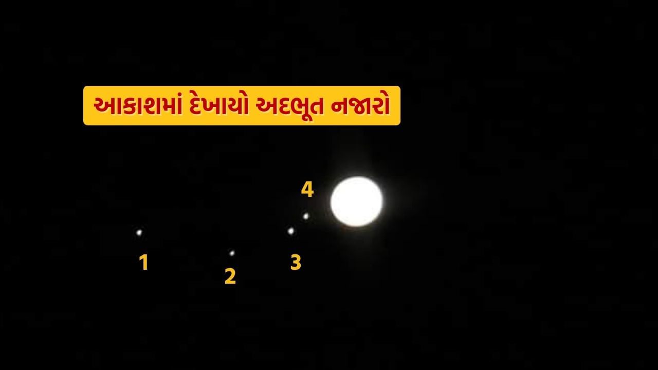 આજે રાત્રે એટલે કે મંગળવારે અવકાશમાં એક મહત્વપૂર્ણ ખગોળીય ઘટના બની. જેમાં છ ગ્રહો એક સીધી રેખામાં એકસાથે જોવા મળ્યા, એટલે કે છ ગ્રહો એકસાથે પરેડ કરી. તમે આમાંથી ચાર ગ્રહોને ટેલિસ્કોપ વિના એટલે કે નરી આંખે જોઈ શકો છો.