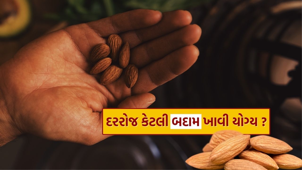 બદામમાં ફાઈબર, પ્રોટીન, વિટામીન E, મેંગેનીઝ, મેગ્નેશિયમ અને અન્ય ઘણા પોષક તત્વો મળી આવે છે. તે એકંદર સ્વાસ્થ્ય માટે ફાયદાકારક છે.