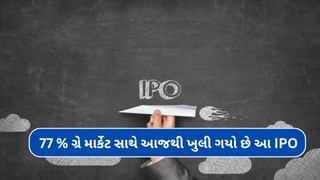 આજથી ખુલી રહ્યો છે આ IPO, પ્રાઇસ બેન્ડ ₹ 130 છે, ગ્રે માર્કેટમાં શેર ₹ 110 પ્રીમિયમ પર પહોંચ્યું