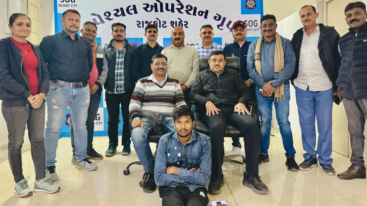 રાજકોટમાંથી ઝડપાયો MD ડ્રગ્સનો જથ્થો, 2.78 લાખના મુદ્દામાલ સાથે યુવાનની ધરપકડ, જુઓ Video