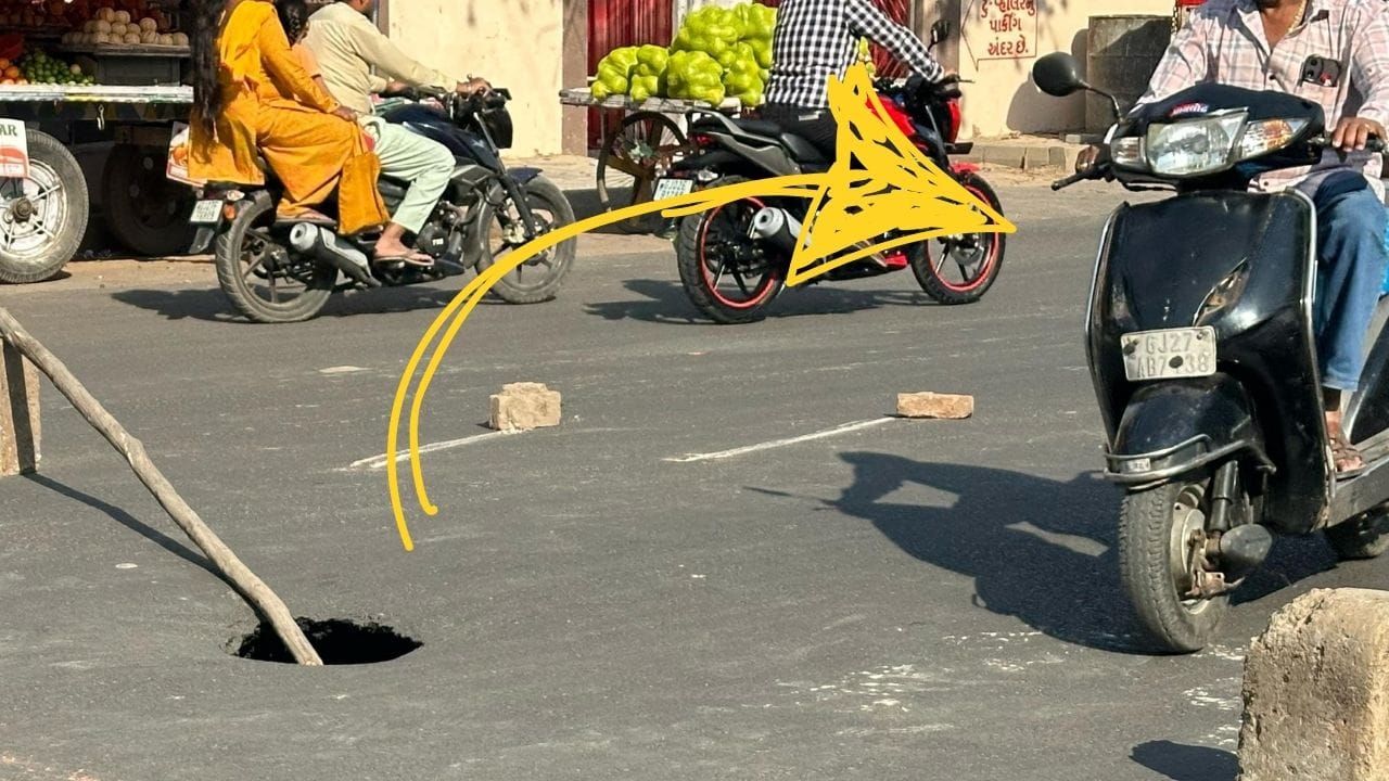 તંત્રની બેદરકારીને કારને ખતરાની ઘંટી! 3-4 લોકો દુર્ઘટનામાં બચી ગયા, પણ કેટલાં સમય સુધી નસીબ સાથ આપશે?