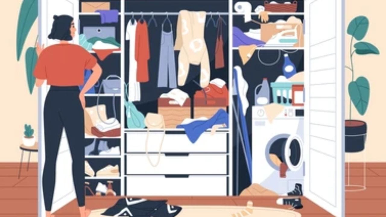 સૌ પ્રથમ તમારે ચેક કરવું જોઈએ કે કબાટ યોગ્ય રીતે જમીન પર સપાટ રહી શકે છે કે નહીં. ક્યારેક એક બાજુ વધારે વજન હોય છે. એટલા માટે કપડાં નીચે પડવા લાગે છે.