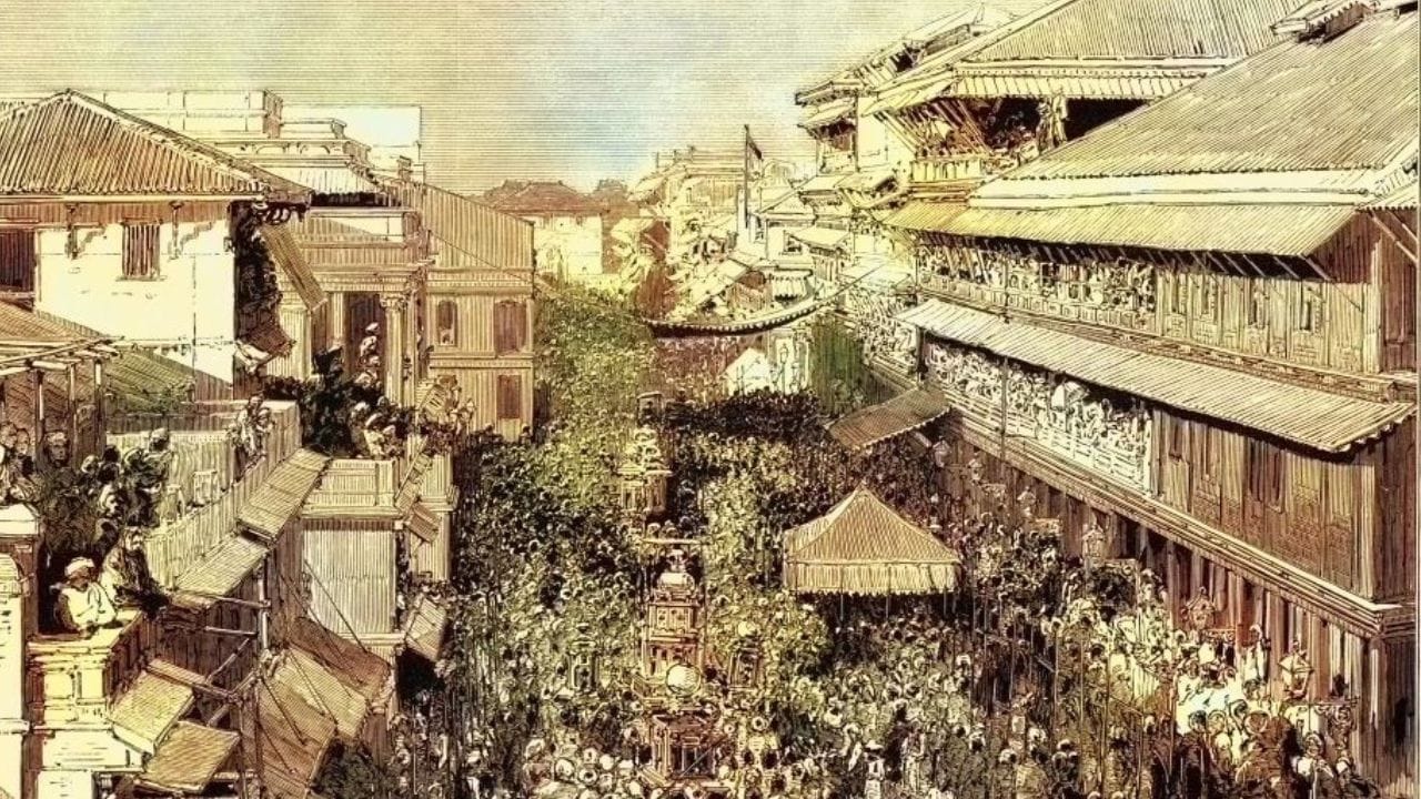 રાજા ચંદનના શાસનકાળ દરમિયાન વડોદરા 'ચંદ્રાવતી' તરીકે જાણીતું હતું અને પછીથી 'વીરક્ષેત્ર' (જેનો અર્થ 'વીરોની ભૂમિ' અથવા 'વીરવતી' થાય છે) તરીકે ઓળખાતું હતું.  વિશ્વામિત્રી નદીના કિનારે વડના વૃક્ષોની વિપુલતાને કારણે, વડોદરા 'વડપત્ર' તરીકે જાણીતું બન્યું અને અહીંથી તેનું વર્તમાન નામ ઉદ્ભવ્યું. ( Credits: Getty Images )