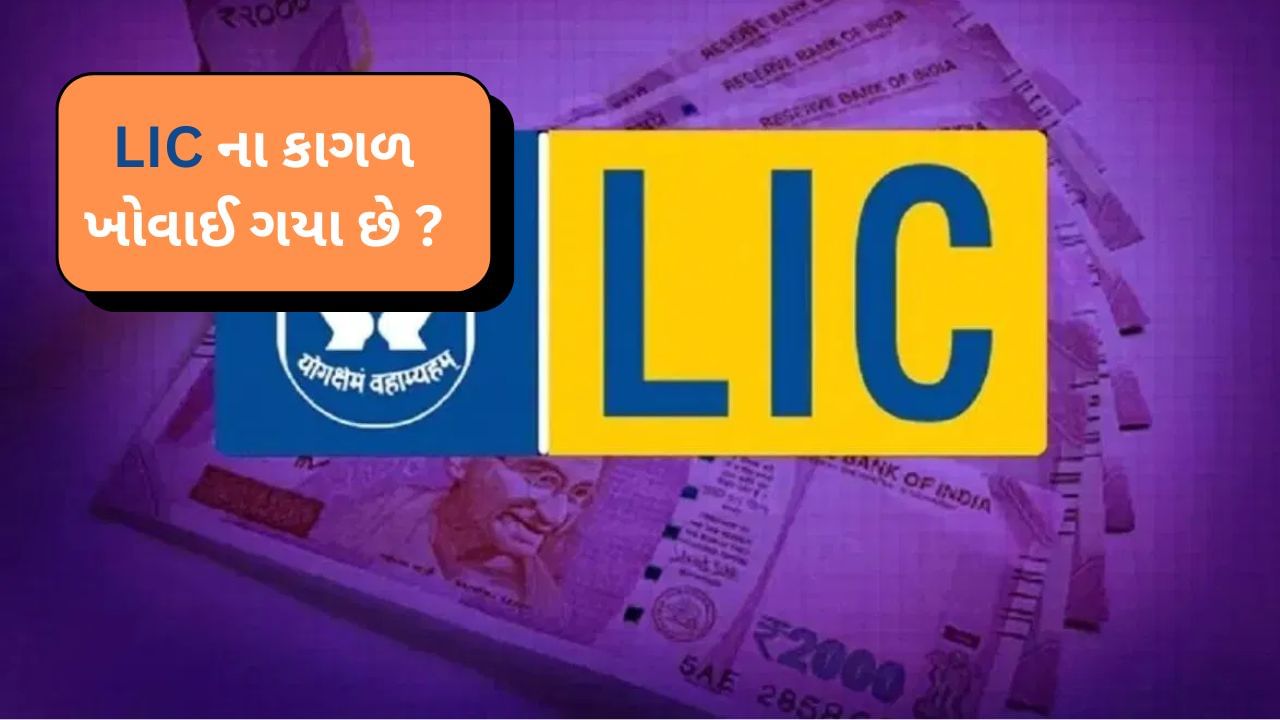 Insurance Documentes: If your LIC paper is lost, you can get duplicate policy this way, know the whole process