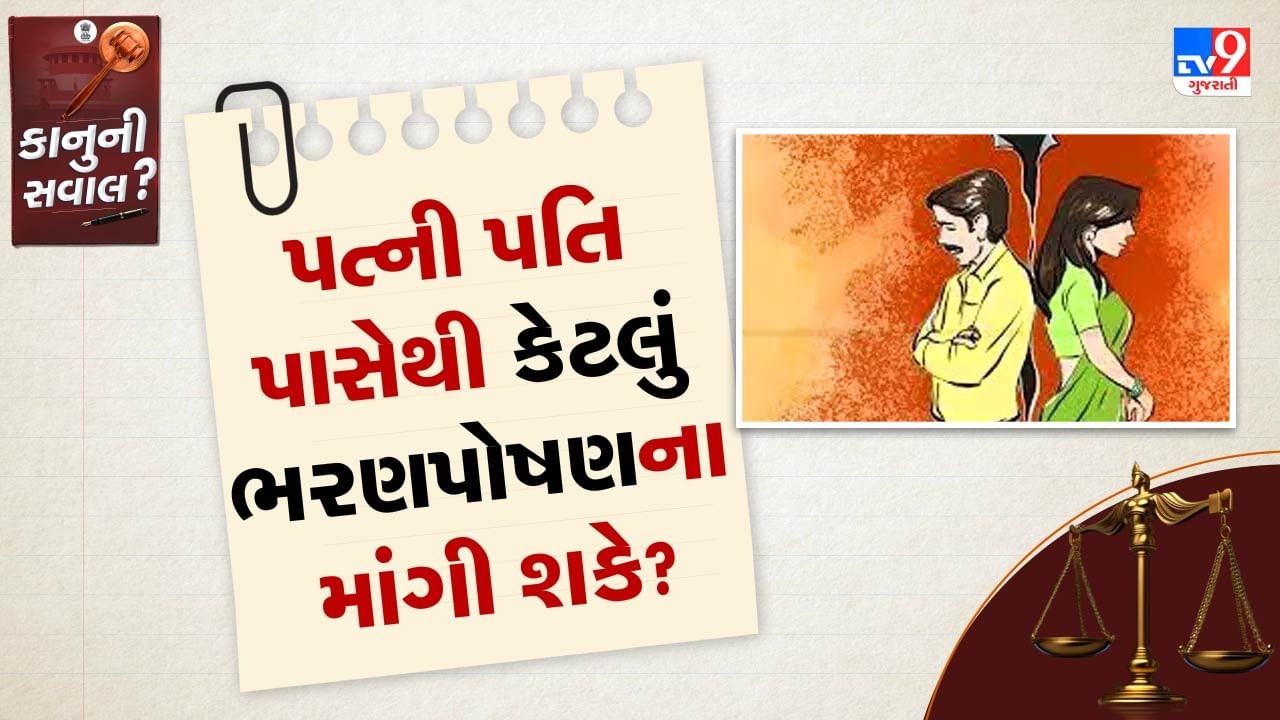 તો ચાલો જાણીએ ભરણપોષણ શું હોય છે? ભરણપોષણનો અર્થ એ છે કે, પતિએ તેમની પત્ની અને બાળકોને જો તેઓ પોતાનો ખર્ચ પૂરો કરી શકતા ન હોય તો તેમને નાણાકીય સહાય પૂરી પાડવી પડશે. આ ભરણપોષણ નીચેની પરિસ્થિતિઓમાં લાગુ થઈ શકે છે,