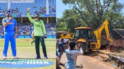 ભારત-પાકિસ્તાન મેચ દરમિયાન મુસ્લિમ વ્યક્તિએ પાકિસ્તાન ઝિંદાબાદ લગાવ્યા નારા, કોર્પોરેશને તેની દુકાન પર ચલાવ્યું બુલડોઝર