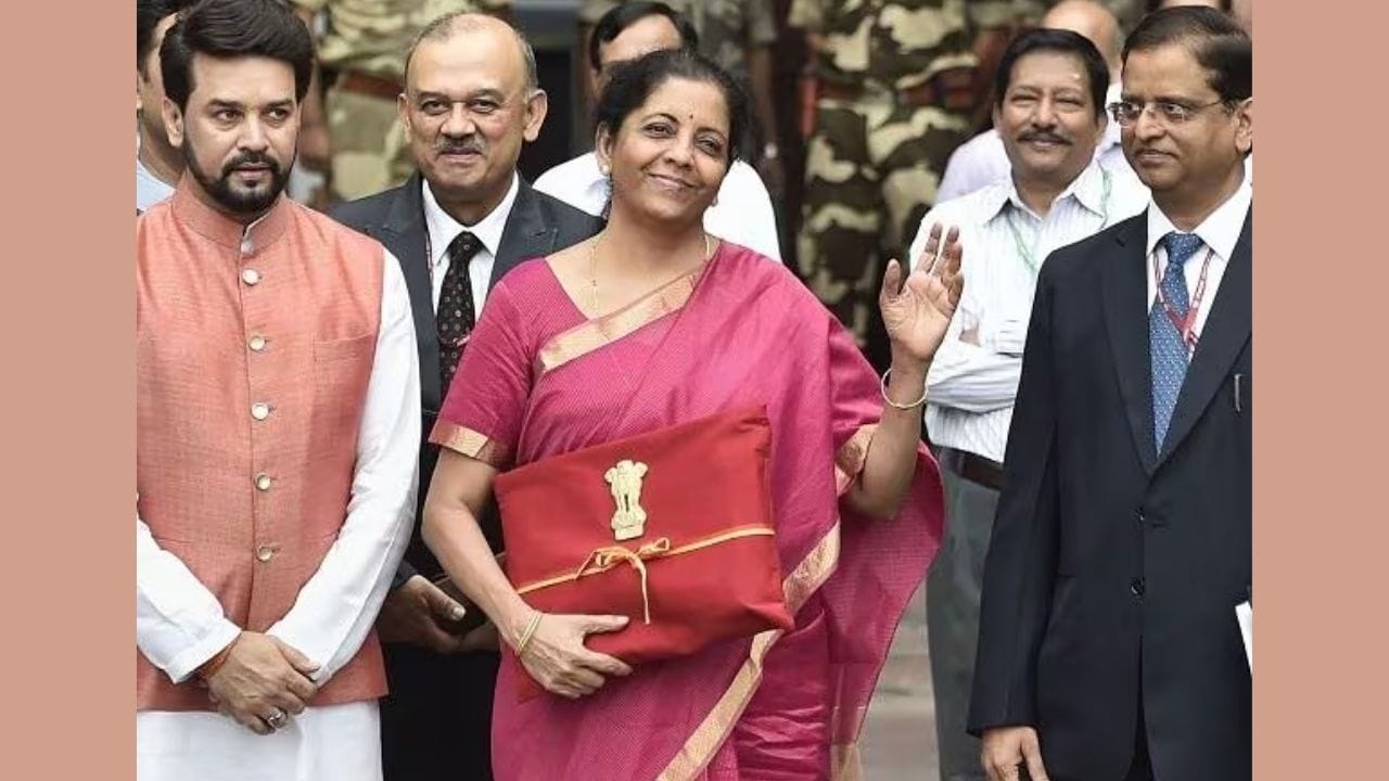 Nirmala Sitharaman budget saree 2019
